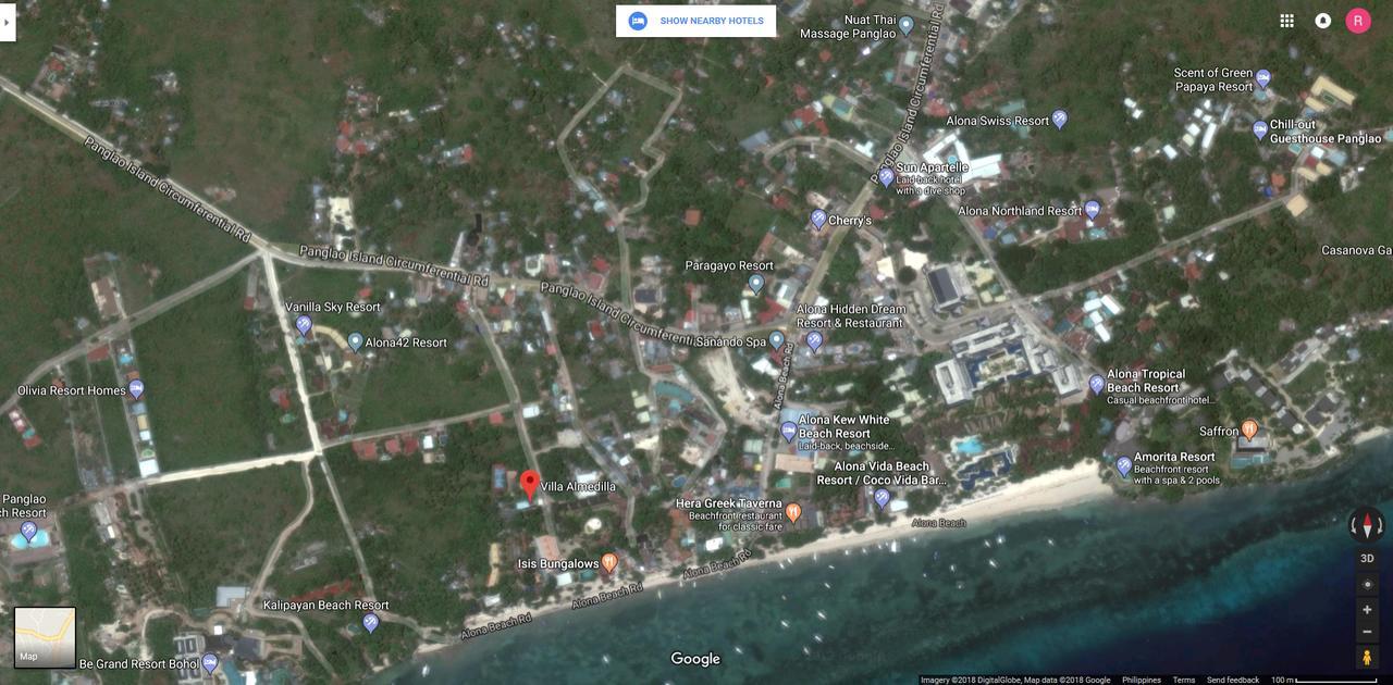 Villa Almedilla Pension House Panglao Εξωτερικό φωτογραφία